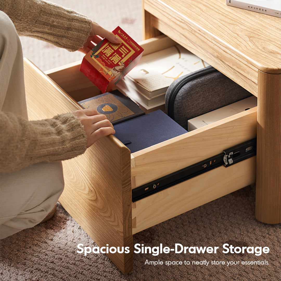 Minimalist ash wood sintered stone coffee table set haven situational feels.