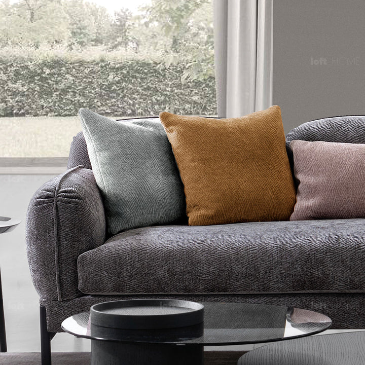 Minimalist fabric l shape sectional sofa stylish 3.5+l in still life.