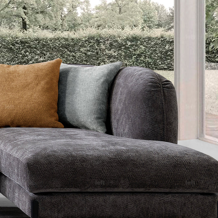Minimalist fabric l shape sectional sofa stylish 3.5+l environmental situation.