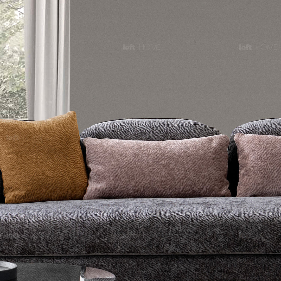 Minimalist fabric l shape sectional sofa stylish 3.5+l conceptual design.