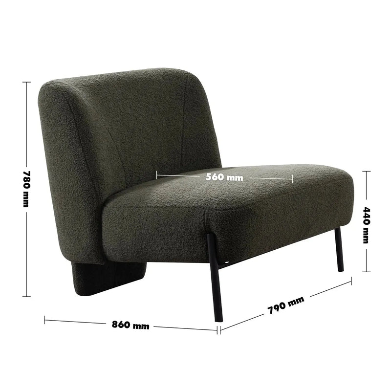Modern sherpa fabric 1 seater sofa atrium size charts.