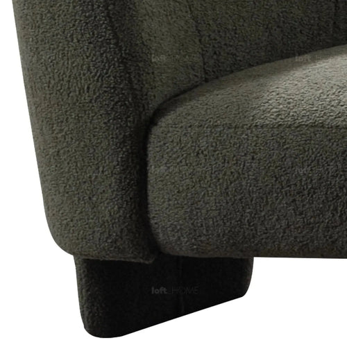 Modern Sherpa Fabric 1 Seater Sofa ATRIUM Good to Know Preview-1