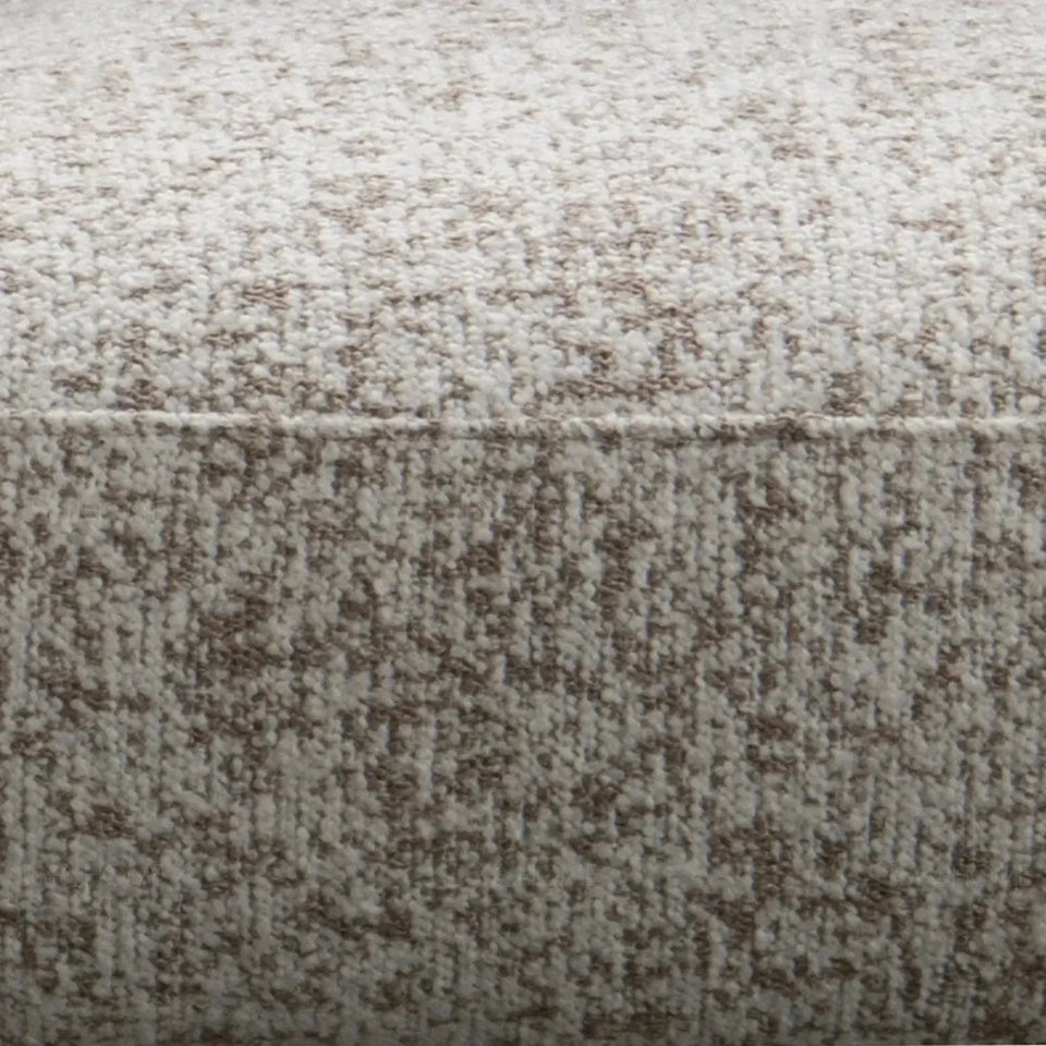 Modern mixed weave fabric 1 seater sofa bayeux conceptual design.