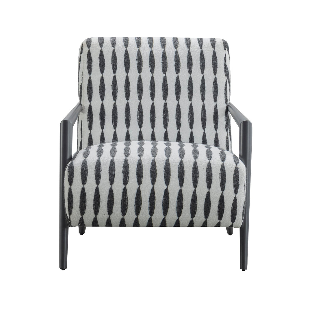 Minimalist fabric 1 seater sofa feldspar material variants.