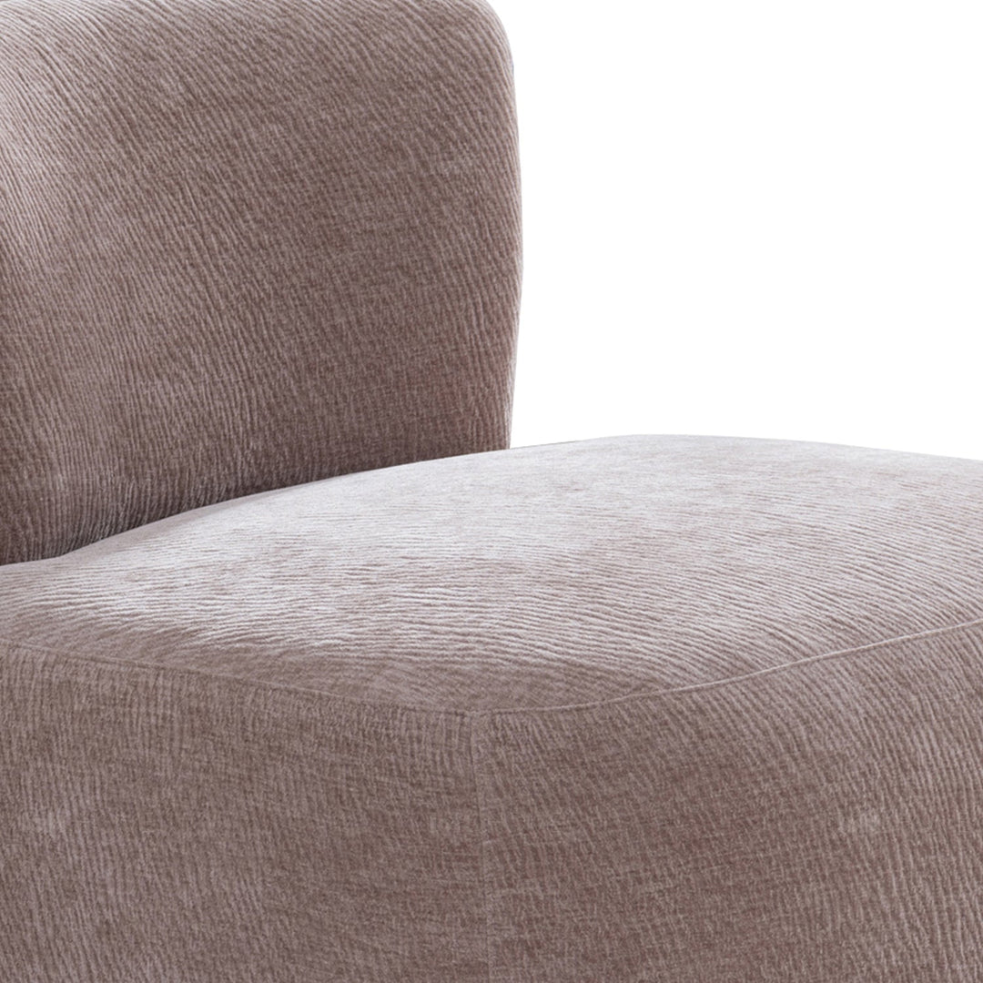 Minimalist fabric 1 seater sofa gnett in real life style.