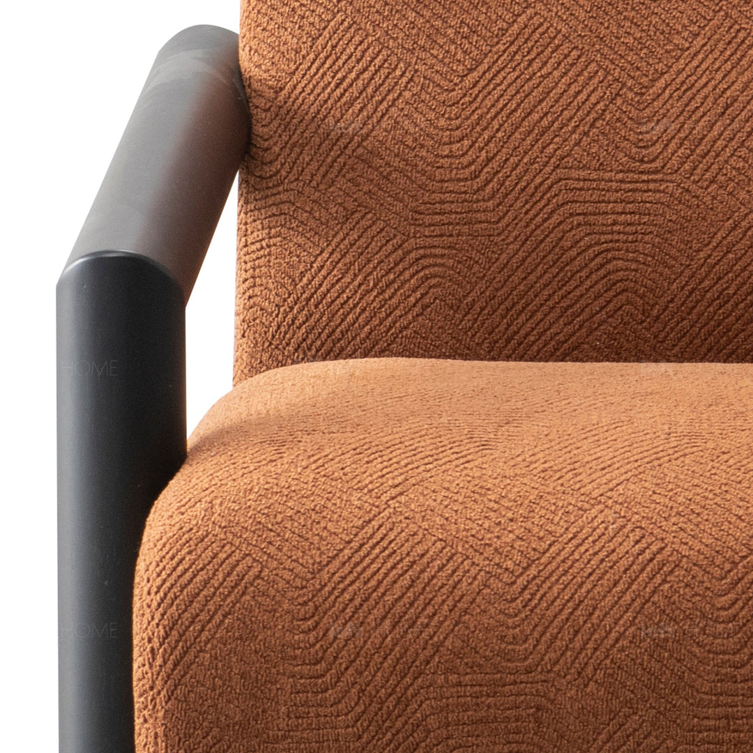 Minimalist fabric 1 seater sofa granitovã� conceptual design.