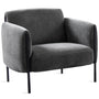 Modern Mixed Weave Fabric 1 Seater Sofa MOSAIC