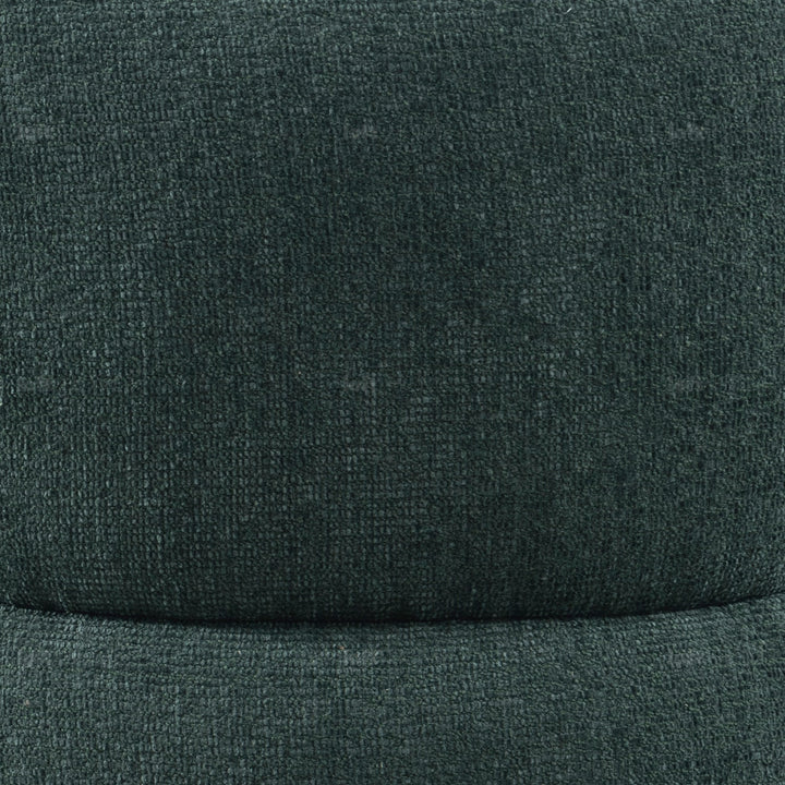 Minimalist fabric 1 seater sofa moss environmental situation.