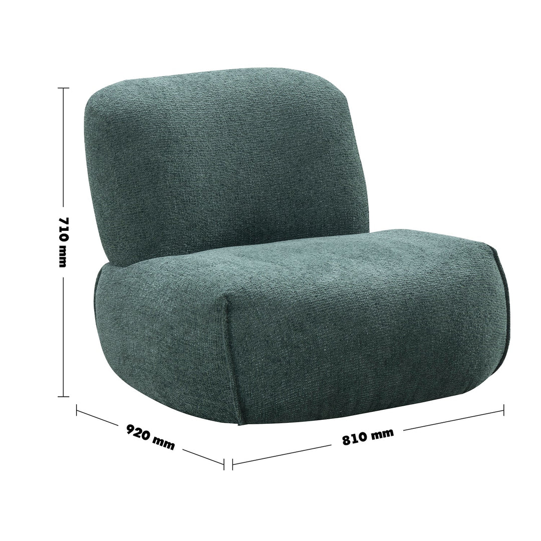 Minimalist fabric 1 seater sofa moss size charts.