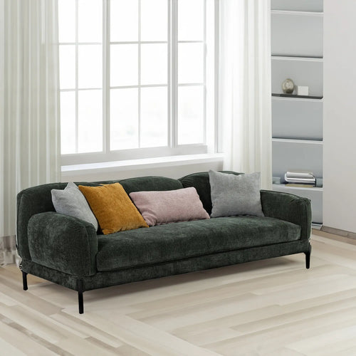Modern Chenille Velvet Fabric 3.5 Seater Sofa NIMBUS Good to Know Preview-1