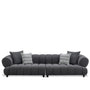 Modern Sherpa Fabric 5 Seater Sofa LACE