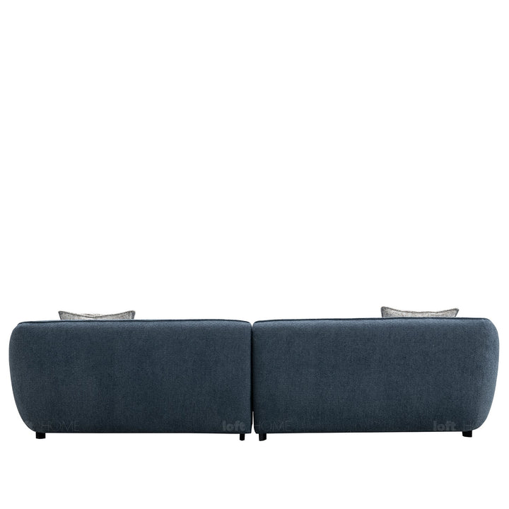 Minimalist fabric 4 seater sofa nep color swatches.