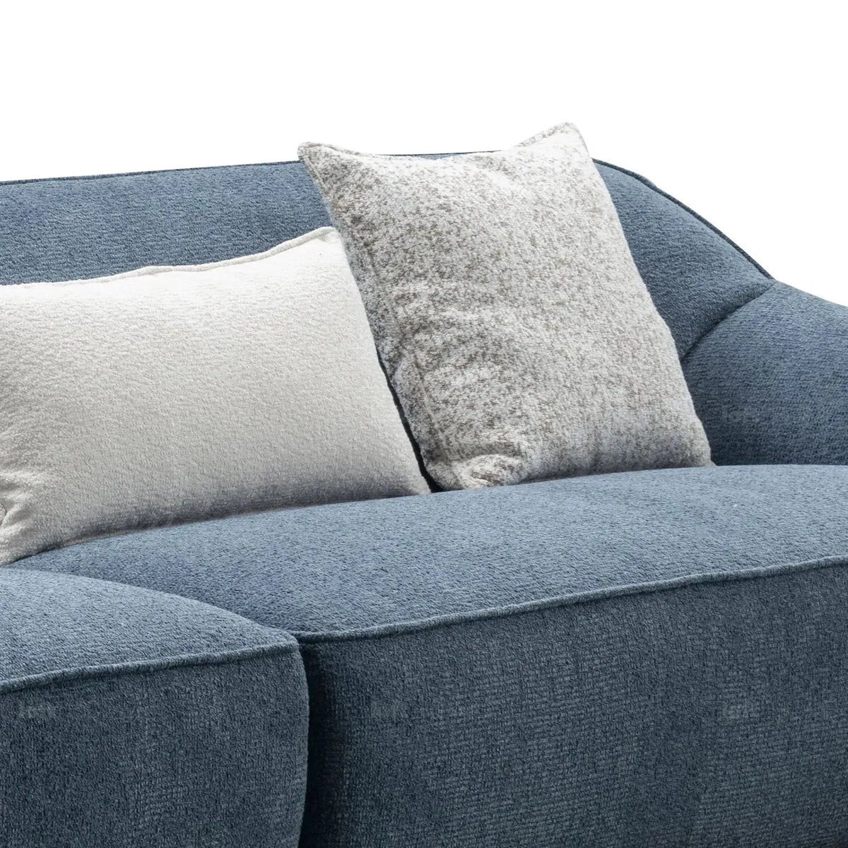 Modern mixed weave fabric 4 seater sofa nep in real life style.