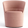 Minimalist Fabric Collar Armrest 1 Seater Sofa UP