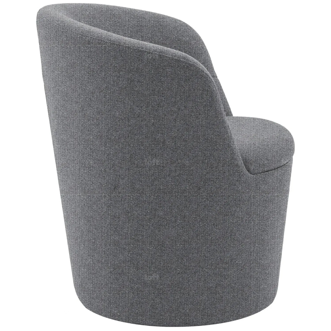 Minimalist fabric collar armrest 1 seater sofa up situational feels.