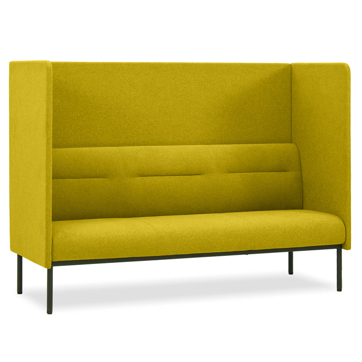 Minimalist fabric highback 3 seater sofa santo environmental situation.