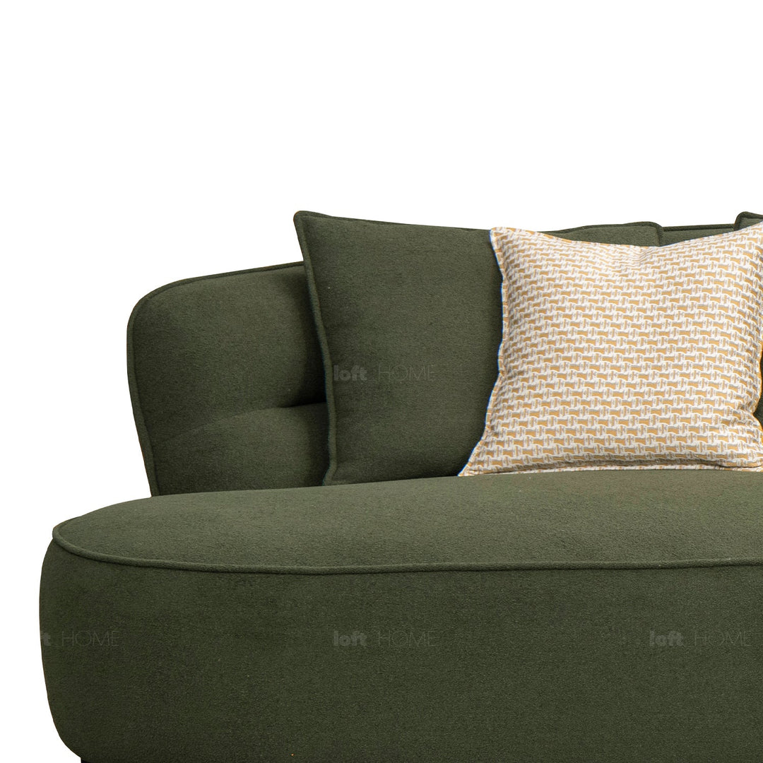 Minimalist fabric l shape sectional sofa fores 3+l with context.