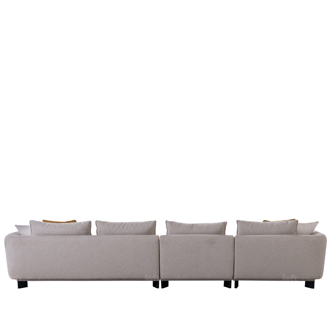 Minimalist fabric l shape sectional sofa nest 3+ l color swatches.