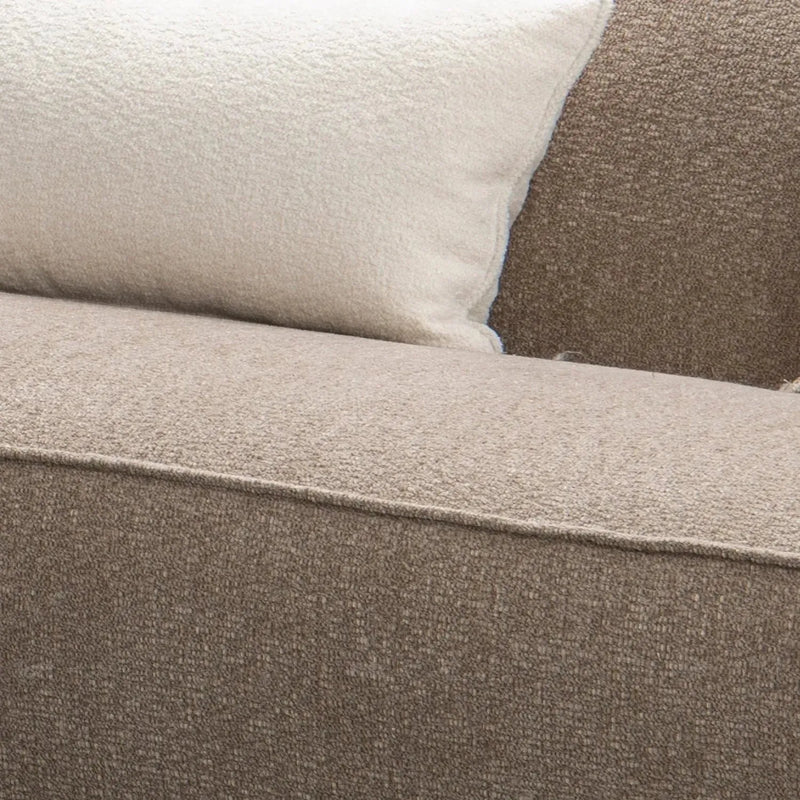 Modern mixed weave fabric l shape sectional sofa sphia 3.5+l environmental situation.