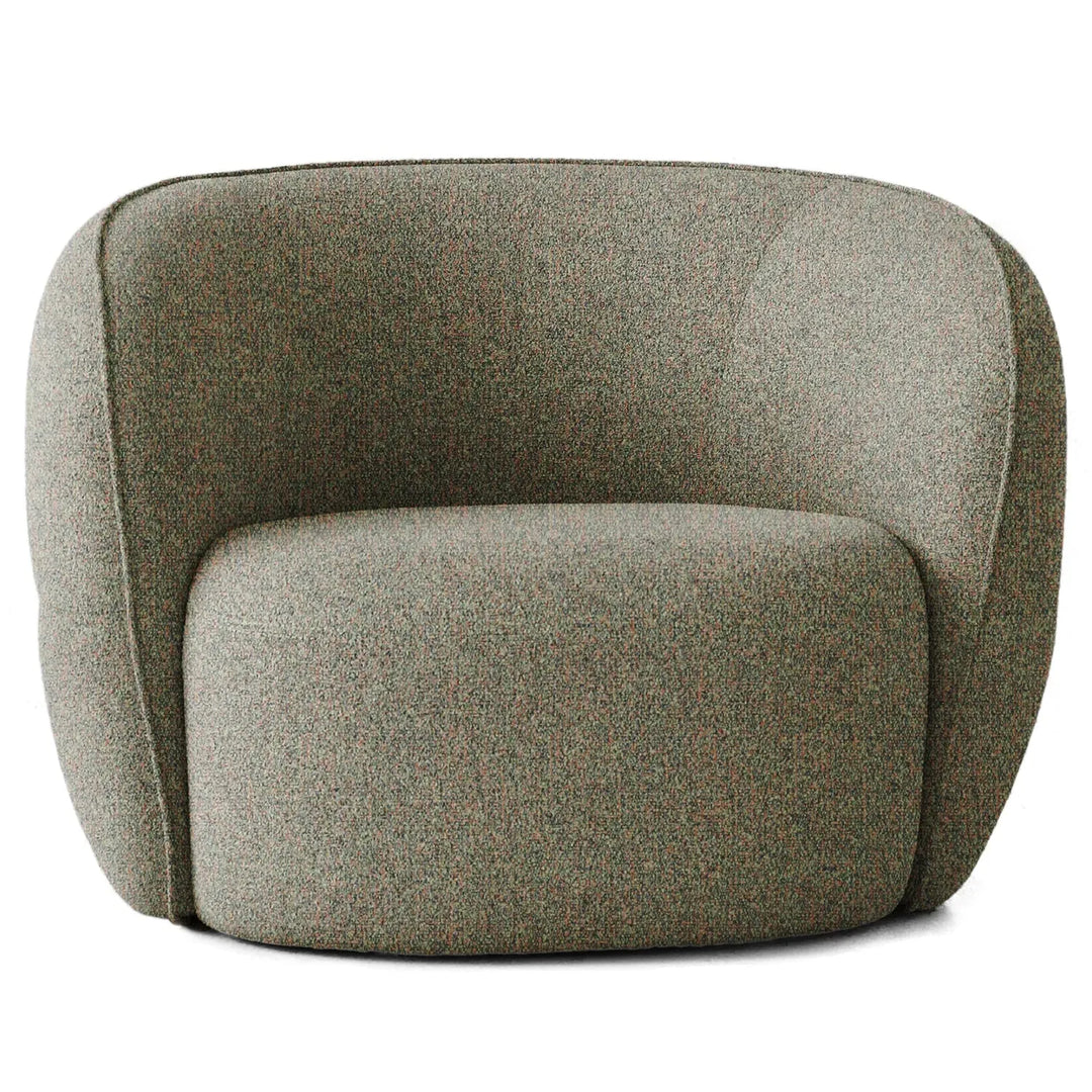 Minimalist fabric 1 seater sofa pod detail 9.