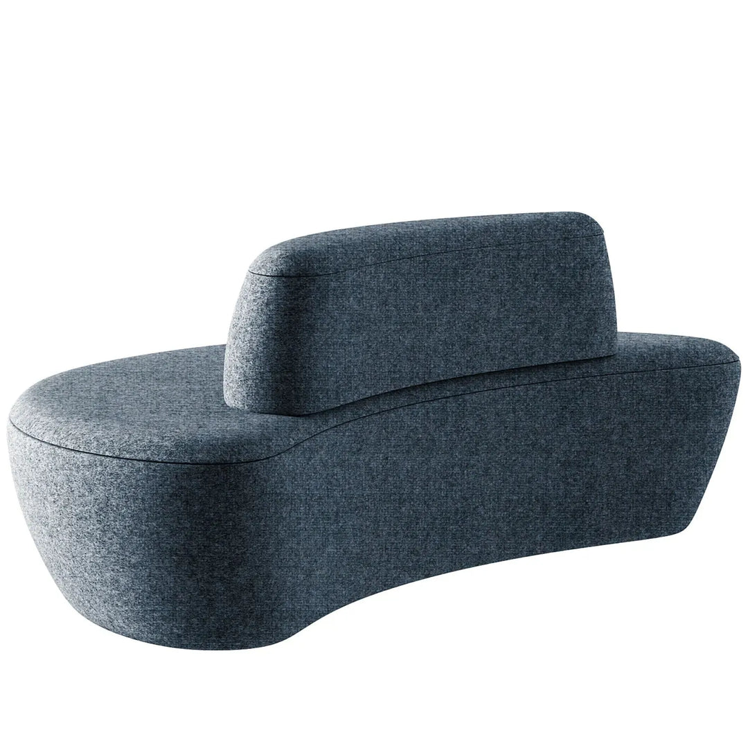 Minimalist fabric modular 3 seater sofa moon detail 10.