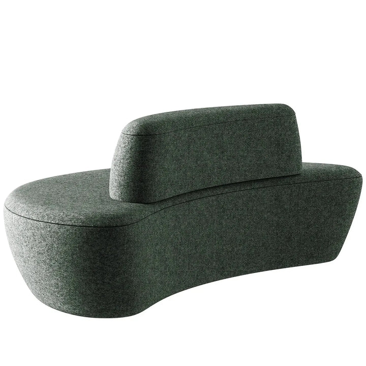 Minimalist fabric modular 3 seater sofa moon detail 17.