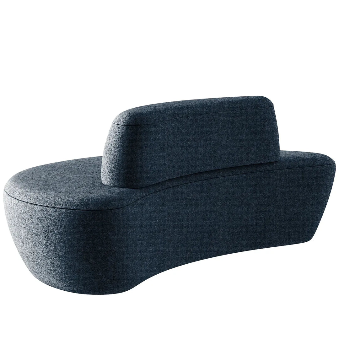 Minimalist fabric modular 3 seater sofa moon detail 13.