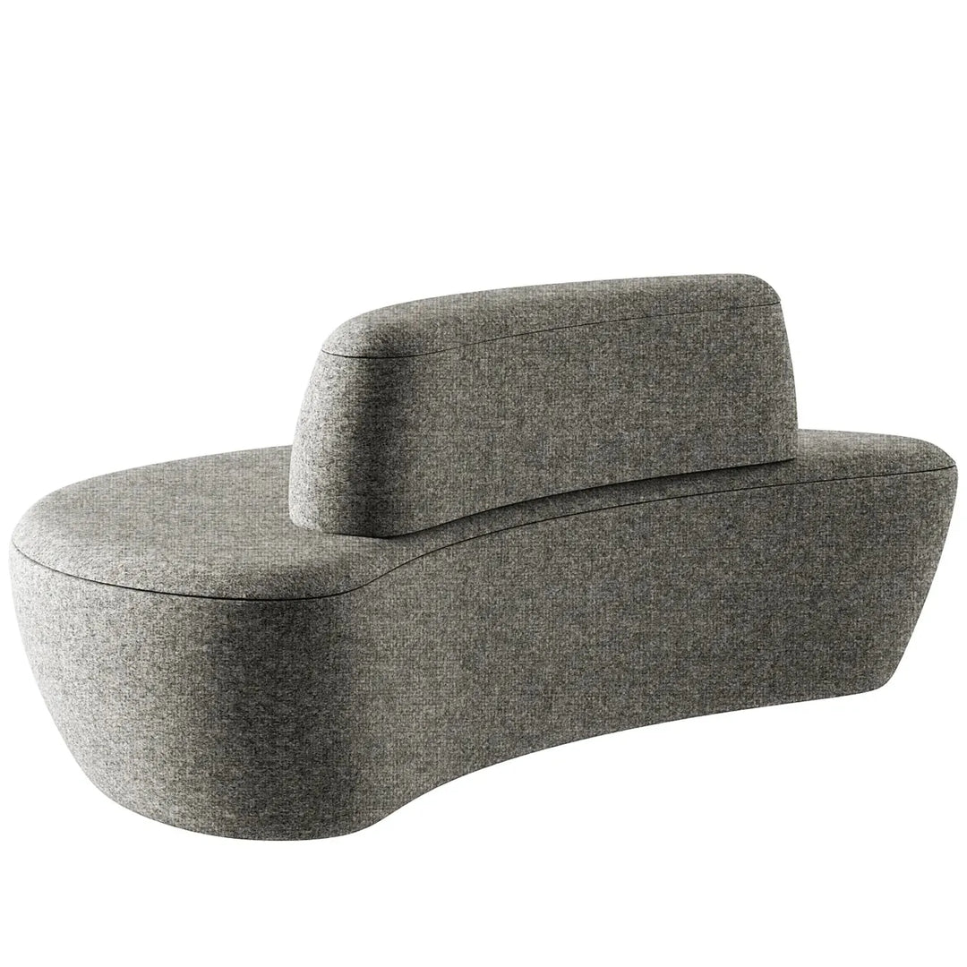 Minimalist fabric modular 3 seater sofa moon detail 15.