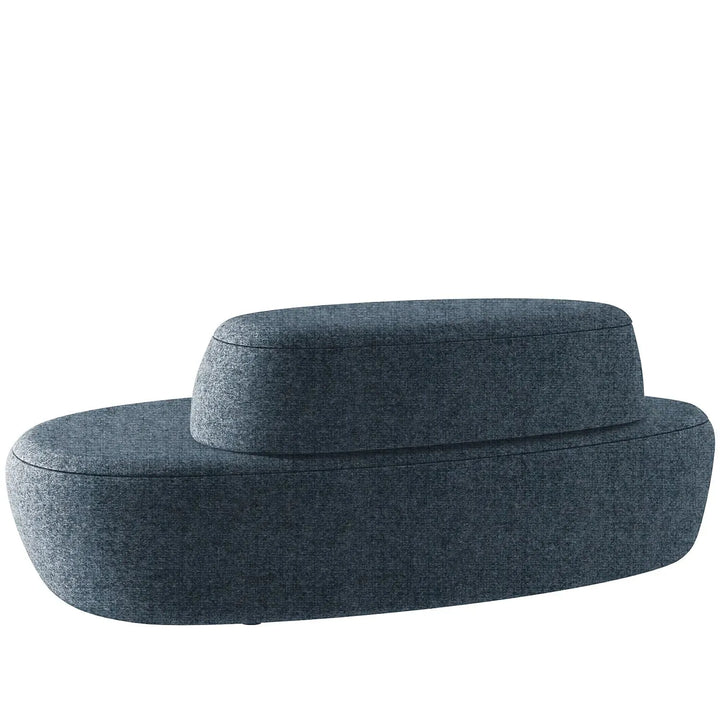 Minimalist fabric modular 3 seater sofa moon detail 19.