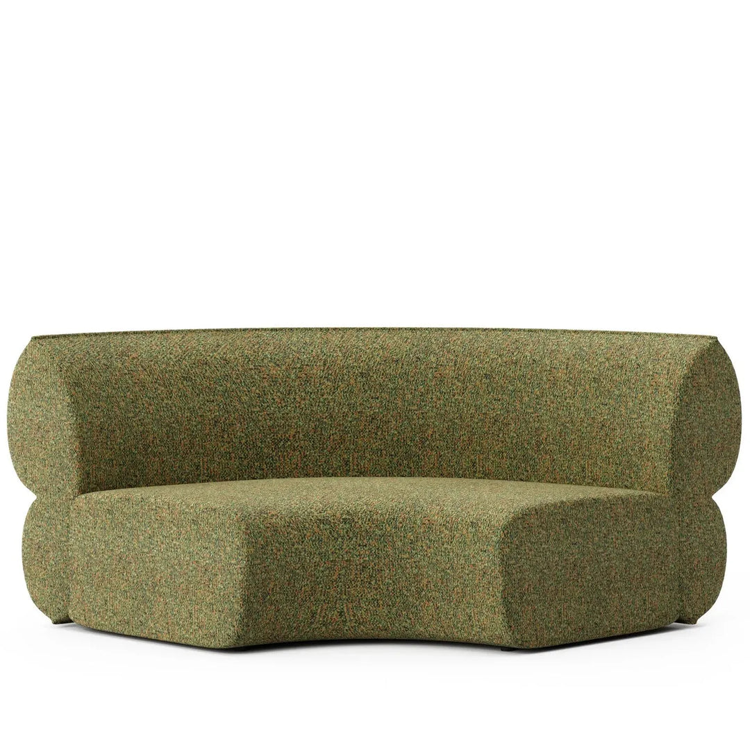 Minimalist fabric modular joint connection sofa pod detail 6.