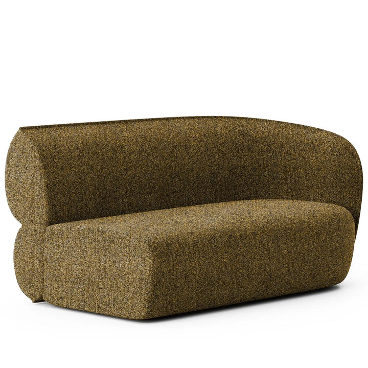 Minimalist fabric modular straight 2 seater armrest sofa pod detail 18.