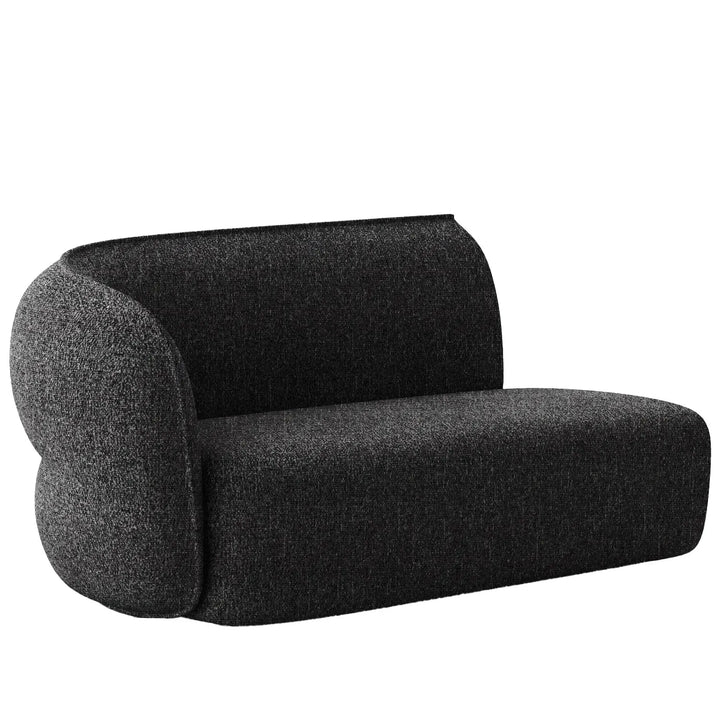 Minimalist fabric modular straight 2 seater armrest sofa pod detail 35.