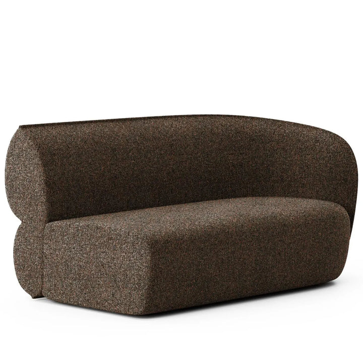 Minimalist fabric modular straight 2 seater armrest sofa pod detail 21.