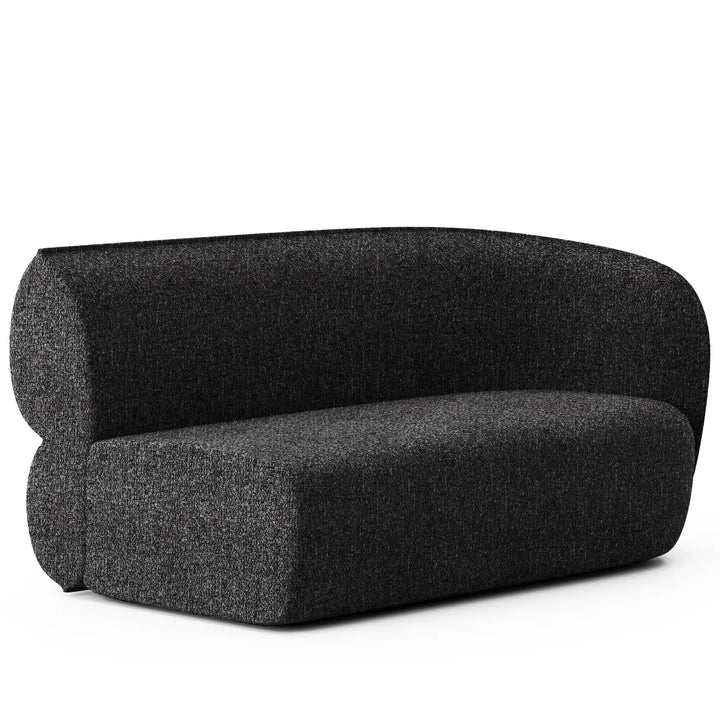 Minimalist fabric modular straight 2 seater armrest sofa pod detail 23.