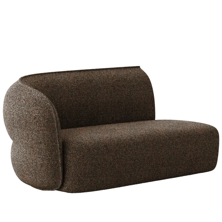 Minimalist fabric modular straight 2 seater armrest sofa pod detail 37.