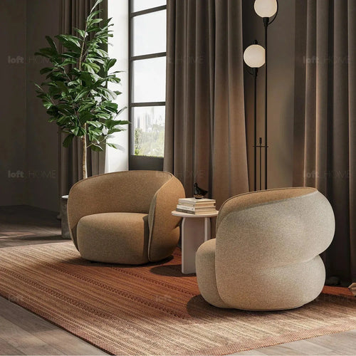 Minimalist Fabric 1 Seater Sofa POD Good to Know Preview-1