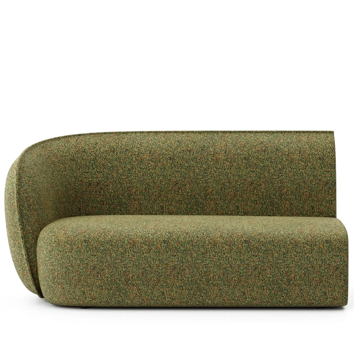 Minimalist fabric modular straight 2 seater armrest sofa pod detail 5.