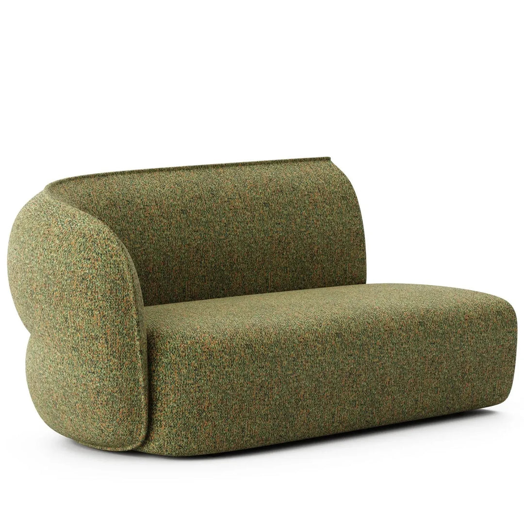 Minimalist fabric modular straight 2 seater armrest sofa pod detail 6.