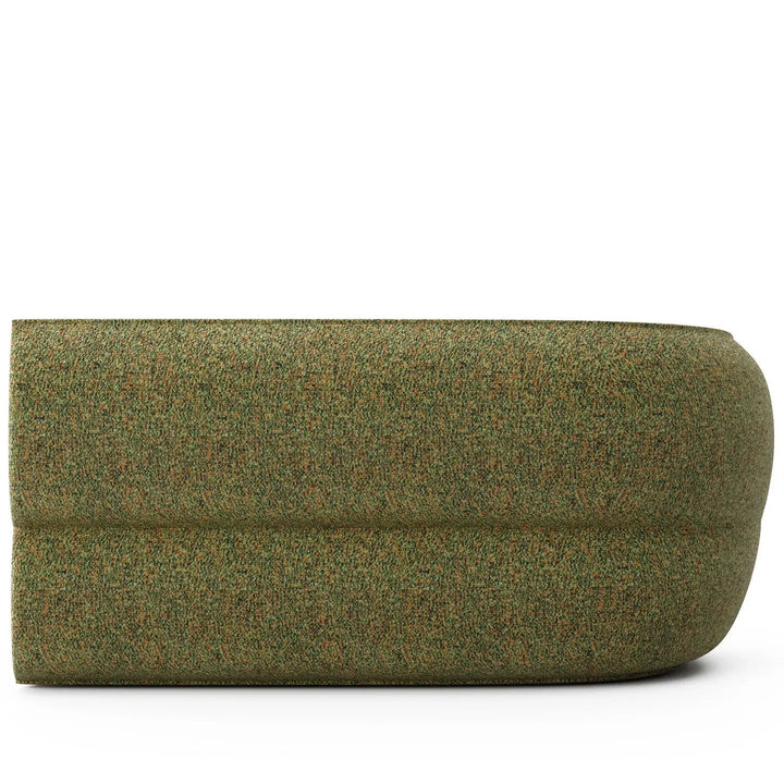 Minimalist fabric modular straight 2 seater armrest sofa pod detail 9.