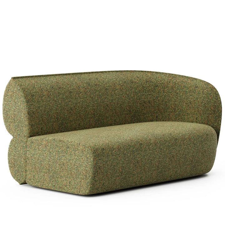 Minimalist fabric modular straight 2 seater armrest sofa pod detail 12.