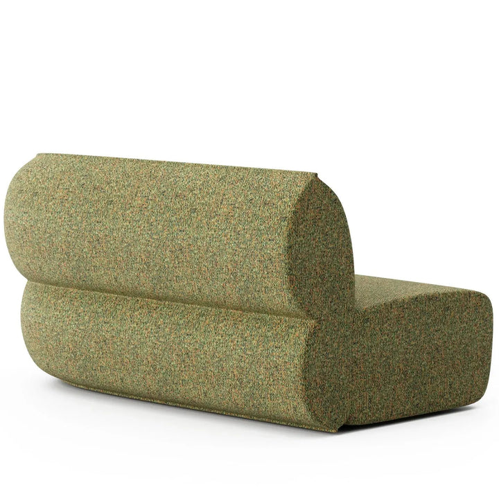 Minimalist fabric modular straight 2 seater armrest sofa pod detail 14.