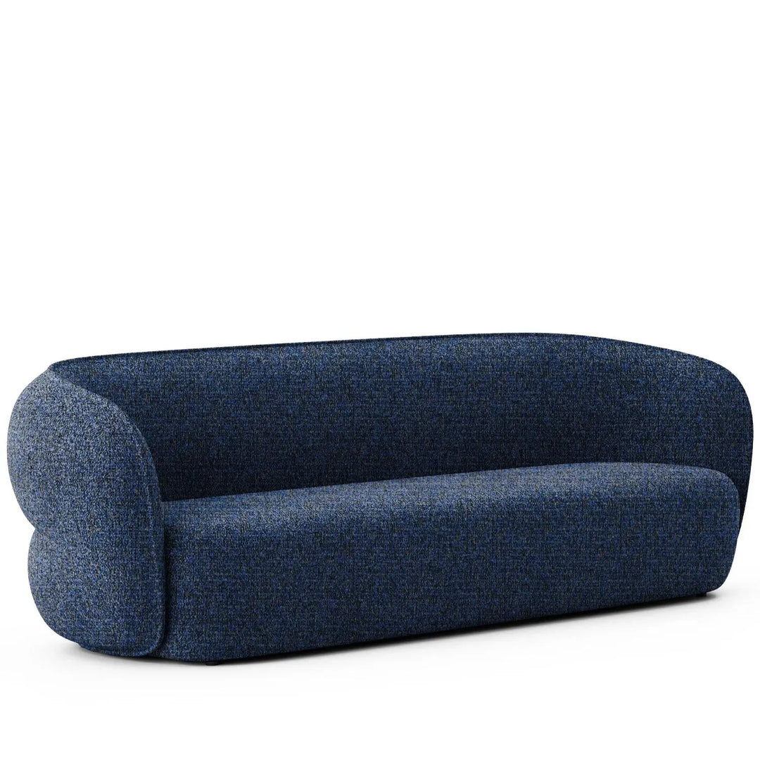 Minimalist fabric straight 3 seater sofa pod detail 16.