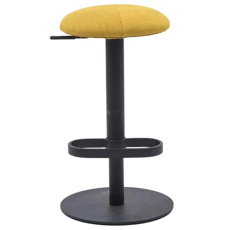 Modernfabric round bar stool shell in still life.
