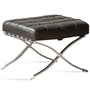 Vintage Genuine Leather Ottoman BARCELONA
