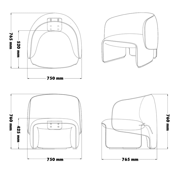 Minimalist mixed weave fabric 1 seater sofa elephant size charts.