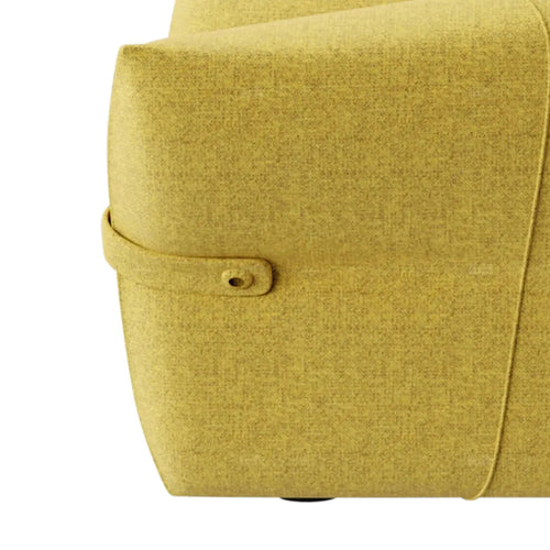 Modern Mixed Weave Fabric 1 Seater Sofa PETALS Good to Know Preview-1
