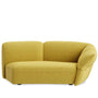 Modern Mixed Weave Fabric Modular Corner 2 Seater Sofa PETALS