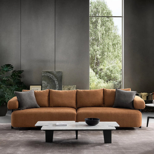 Modern Sherpa Fabric 4 Seater Sofa ECHO Good to Know Preview-1