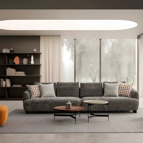 Modern Sherpa Fabric 5 Seater Sofa GRAND Good to Know Preview-1
