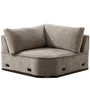 Modern Corduroy Velvet Fabric Modular Joint Connection 1 Seater Sofa CORDY